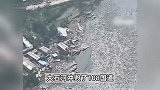 现场直击！航拍山洪肆虐后的房山大石河山峡段，多座桥梁被冲毁