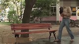 国外恶搞：男子大晴天撑伞，路人嘲笑他脑子有问题，结果出乎意料