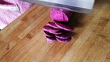 秀珍妹教你紫薯开花馒头详细做法，3分钟即可学会，过年必备美食