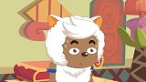 喜羊羊与灰太狼：羊羊们真聪明，乔装躲到沸羊羊家了，这下安全了