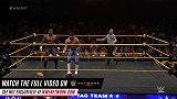 WWE-16年-NXT357期：复兴组合VS亚力山大&艾马斯集锦-精华