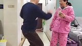 学跳舞都不叫我，还好发现了夫妻搞笑视频
