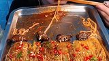 美女直播吃饭，火鸡面生蚝金针菇蚕蛹，这伙食简直不要太丰盛！