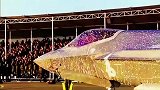 网友戏称：这是全球首架提前报废的F35战机