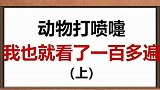 也就看了一百遍的动物打喷嚏和打哈欠