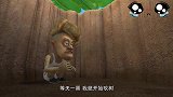 熊出没：光头强很害怕，躲到了树上，还是被涂涂抓到