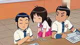 甜心格格：冬菇也是高手，面对丝丝的暗器，轻轻松松就躲过去！