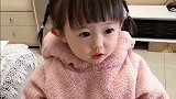 爸爸的小情人真是太可爱了，她的这个语言，也就妈妈能听懂了！