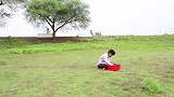 路人对接电话小伙，突然袭击，太逗了