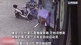 男子偷钱被前运动员女店主狂追一公里，被逼“投河”逃跑：她还穿着拖鞋