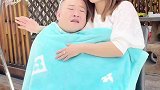 今天我扎了发卡真好看啊