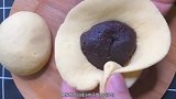 不一样的豆沙包，掰开馋哭了，真香啊