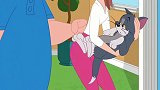 汤姆让男主人摔下楼梯，向女主人撒娇卖萌求庇护！