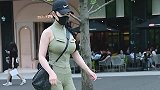 成都街拍美女，说小姐姐是微胖中的极品一点也不过分吧？