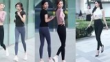街拍美女：小姐姐这一回头，突然不知道该和她说点什么
