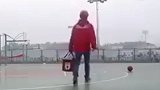 篮球-17年-逆天三分球！外卖小哥：你们对篮球一无所知-专题