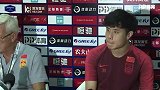 蒿俊闵：国家队比赛与俱乐部相差很大 全力以赴拿下本场比赛