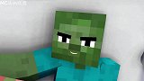 我的世界动画-Herobrine3人组vs黑女巫-01