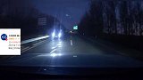 齐齐哈尔高速一SUV开远光逆行，交警部门：已锁定车辆