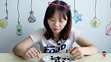 美食拆箱，趣味糖果“骷髅头棒棒糖”紫色亮丽，美味连连