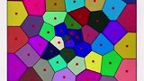 沃罗诺伊分割(Voronoi Tessellation)由lloyd算法生成。