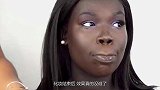 非洲女人用多少BB霜才可以变白？化完妆之后，效果真的没谁了！