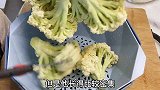 中秋节家宴菜谱，凉拌花菜，开胃下饭，口感清脆入味，比吃肉还香