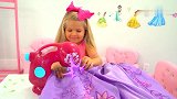 亲子游戏：小萝莉缝制美丽的衣服