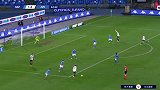 第43分钟尤文图斯球员基耶萨射门 - 打偏