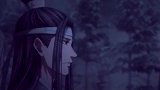 魔道祖师：蓝湛轻甩衣襟双膝跪地向羡羡追悔？魏无羡惊得半天不语