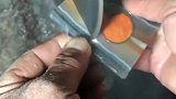 老师傅才敢这么切玉石，把葫芦形状直接切出来!