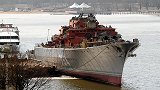 欧洲有艘万吨军舰完成近96%工程量 中国曾想买如今却满身锈迹