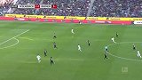 第59分钟门兴格拉德巴赫球员赫尔曼进球 门兴格拉德巴赫3-0云达不莱梅
