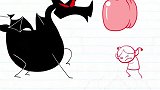 铅笔动画：美女智斗怪兽解救铅笔人