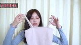 床床分享穿搭全过程，高亮直长发配吊带衫，完美变身可爱大学生