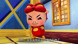 猪猪侠：录音棚突现臭鼠怪，驾驶大炮攻击铁拳虎，太嚣张了！