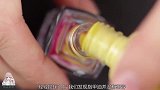 指甲油用不完，将甲油混合之后就是一个新的颜色了！