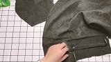 斜挎包包根本不用买！自己制作的比商场卖的还好看，容量大又实用