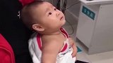 宝宝一打针，就和医生吵架，说了什么有谁听懂了！