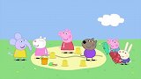 小猪佩奇：只要有佩奇在，小沙坑也能变成游乐场，主角魅力就是大