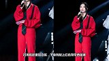 宋茜又靠造型霸屏了，红色衬衫配禁欲领带，气场超强大
