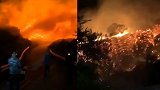 汕头南澳山火仍未扑灭，已燃山林形成火带 救援人员连夜扑救