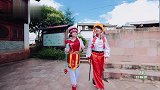 吉娜穿民族服装太惊艳，郎朗看不够，大夸：漂亮的不像话！