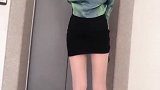 等电梯遇到的美女背影太迷人了