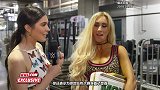 WWE-18年-SD第969期赛后采访 卡梅拉：摔跤狂热我有个惊喜 但我不告诉你-花絮