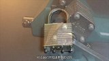 用打火机能打开中国挂锁吗老外亲自试验，看完你还敢用吗
