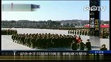 朝鲜举行阅兵式士兵向主席台高呼“万岁”