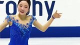 日本花滑精灵本田真凛出场惊艳众人的冰上公主