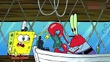 海绵宝宝：痞老板被打扮成了这样子，只为了跟海胆对战