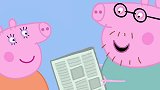 小猪佩奇：猪爸爸好厉害，他用报纸给大家做了许多船